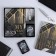 Flash card set, diary, external battery 5000 MAH FOR MEN, 21.5 x 21.5 cm