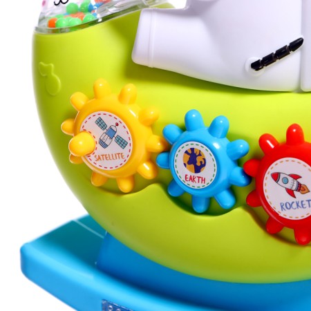 Musical rocking "Little astronaut", sound effects, color mix-7