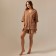 Home suit (shirt and shorts) SL Home p. XL, coffee