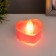 Nightmare "Candle Heart" LED 0.5W from 3XAG10 batteries red 5x5x4 cm Risalux