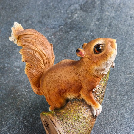 Suspension decor "Squirrel on the branch" 27x19x12cm-1