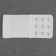 Flasp-upsurger for a bra, 3 rows 3 hooks, 5 × 10.5 cm, 3 pcs, white color