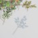 Stickers for creativity PLC PVC "Green leaves" set 40 pcs 9x10.5 cm