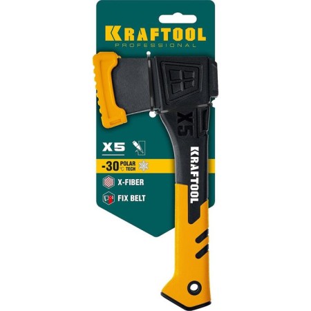 Universal ax Kraftool x5 20660-05, 550 g, 230 mm, reinforced nylon handle-3