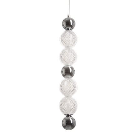 Saturo lamp 4XLED 36W 3000k chrome 8x8x52-202 cm-1