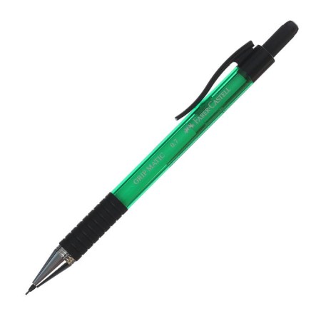 Mechanical pencil 0.7 mm Faber-Castell Grip Matic 1377 with an eraser, green-2