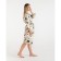 Women's bathrobe Ethel "Gchay" sleeve 3/4, size 46-48, waffle 200g/m2, 100% cotton