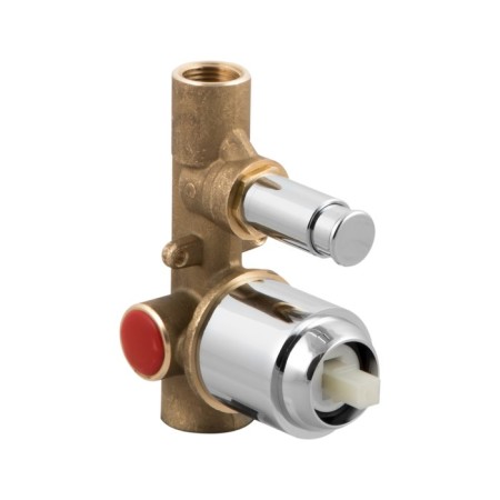 Universal built -in mechanism for the bathtub zipponi, d = 46 mm, with a divertor (d = 21 mm)
