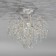 Ceiling lamp 5x60W E27, size 48x48x48.5 cm