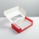 Box for eclairs with liners “Happy New Year!”, 25.2 x 15 x 7 cm, New Year