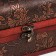 Casket Wood for a bottle "Travel and roses" 12.5x35x13.5 cm