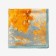 Women's handkerchief minku orange color, rr 70*70 cm