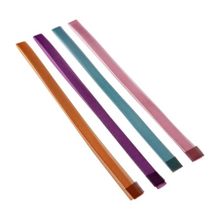 Labels laass with adhesive edge for A5, Devente format. Pastel, self -adhesive for books A5 format, 4 thin tape 6 x 290 mm, bilateral dense tape, in a plastic bag-1