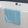 Raccoon rag, 250 g/m², 50 × 30 cm, microfiber, with overlock, 1 pc, color of blue