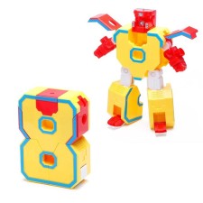 Robocyphra 8 robot is transformed in the package