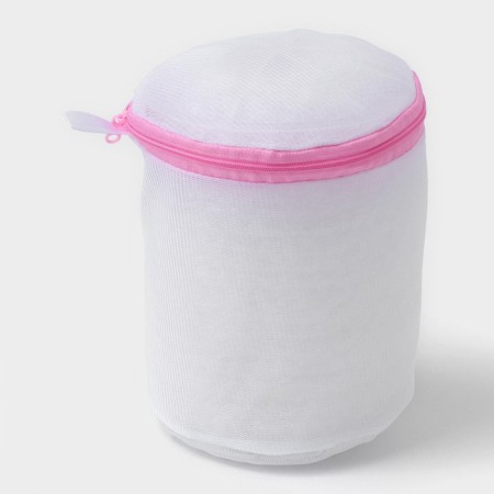 Bags for washing, 4 pcs: l = 60 × 50, m = 50 × 40, s = 40 × 30, cylinder = 15 × 16, white color-7