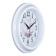 Watch wall, interior "wreath of roses", d-21 cm, silent