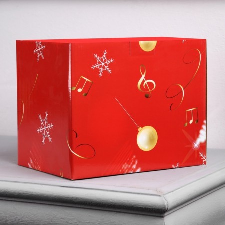 LED figure "New Year's City" 19 × 17 × 13 cm, polystone, AAX3 batteries (not in the kit), USB, glow warm white-8
