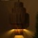 Wall lamp from the rattan "Waterfall" 1x120W, E27, 26x17x50 cm