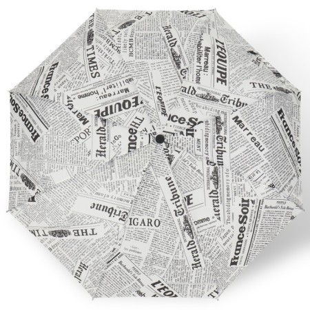 Automatic “inscriptions” umbrella, Eponge, 3 additions, 8 knitting needles, r = 48 cm, color mix-11