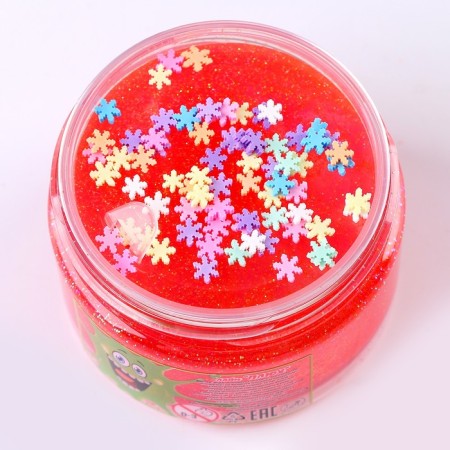 Slime Plus "Sea", with sparkles and balls, assorted-1