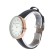 Men's wristwater watch "Bolingdun", D-4 cm, eco-leather strap