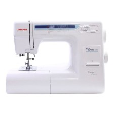 Швейная машина Janome My Excel 1221, 75 Вт, 19 операций, автомат, бело-синяя