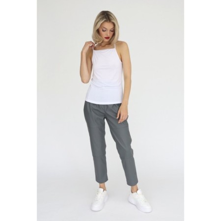 TOP with straps at the cross, size 48-2