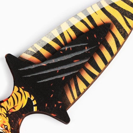 A set of weapons "fiery" shuriken, hunting knife, tech knife, navah knife-6