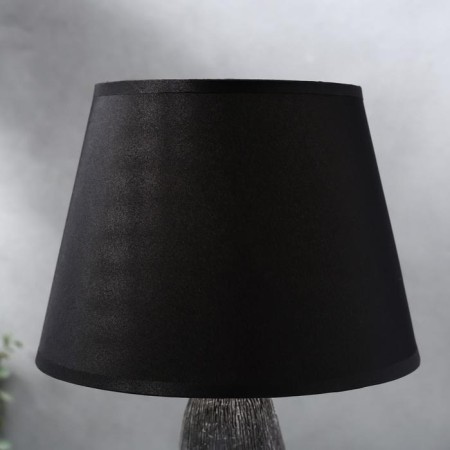 Table lamp 16446/1GR E14 40W gray-black 22x22x34 cm Risalux-3