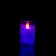 Candle LED, in a glass, MIX color