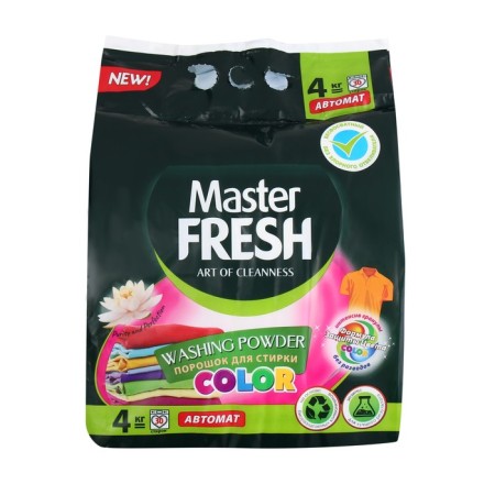 Washing powder Master Fresh, Color, Biodensemble, 4 kg