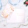 Postcard "Happy Wedding Day!" Rings on White, Congrev, Glitter, A4
