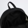 School backpack of artificial leather with a suspension 27x23x10 cm