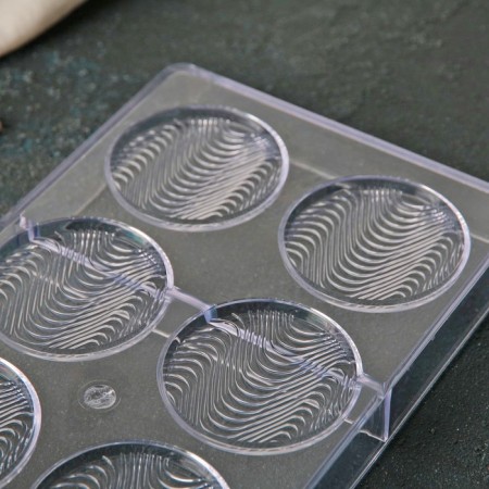 Konfinetta chocolate form "Circle", 33 × 16.4 × 2.5 cm, 8 cells-2