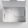 The box is folding, for chicken wings and nuggets, 11.5 x 7.5 x 4.5 cm