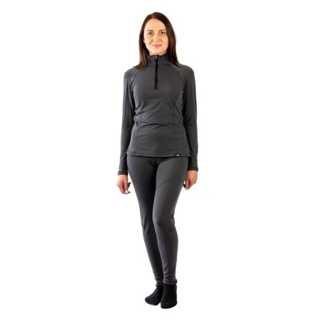 Thermal underwear is Grayling "SINARA", fleece, Streich, Dark Graphite, Rr. 48-50 Height 158-164
