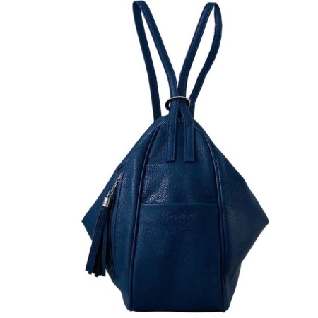 Bag-bag, lightning department, outer pocket, blue color-1