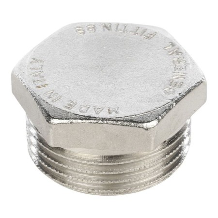 Stout SFT-0025-000001, 1 ", outdoor thread, nickelled brass