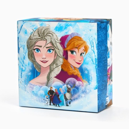 Gift folding box with 3D, cold heart, 15x15x7 cm-6