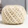 Yarn 100% juts "Softino Jute Colored" 50m ± 2 m cream 50 g