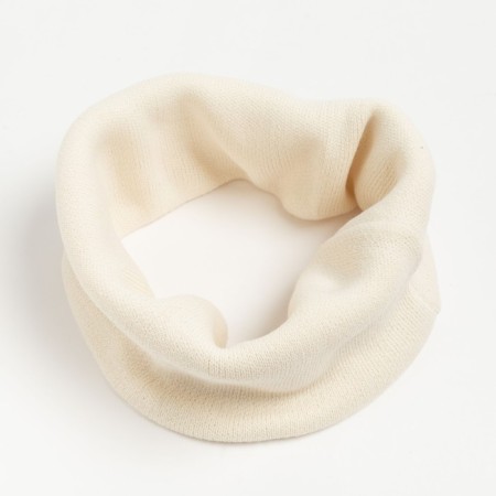 Kit (hat, snood) baby, milk color, size 48-52-3