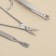Manicure set "Juice", 7 items, in case, color mix