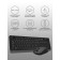 Keyboard + Mouse A4Tech FSTYLER FG1012 Claw: Black/Gray Mouse: Black USB Wireless Multi 10046