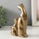 Polystone Cat with a kitten 15.5 cm 9.3 cm (set 2 pcs)
