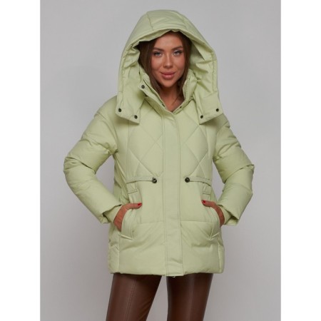 Winter Winter jacket, size 48, light green color-6