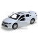 Metal machine Toyota Camry, 12 cm, doors open, inertial, white color