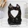 Figure "Cat - A couple" Black, 25x20x10cm