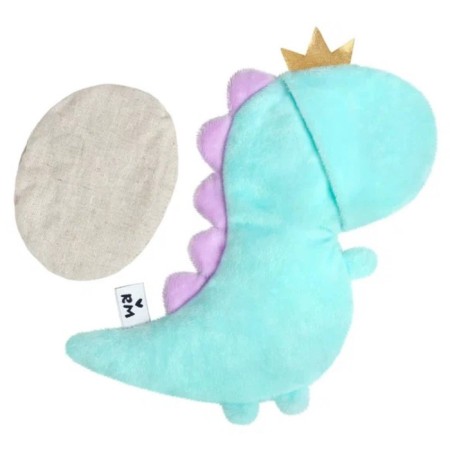 Developing toy "Dino Mint", with cherry bones, 20 cm-1