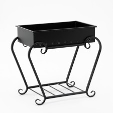 Charger 500, low stand, 8 kg, metal thickness 2.5 mm, 60 x 33 x 56 cm